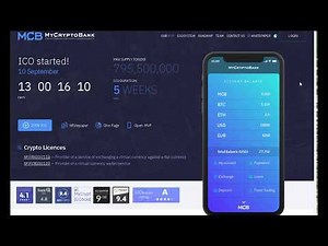 MyCryptoBank - cryptobank for cryptocommunity (банк для криптосообщества)