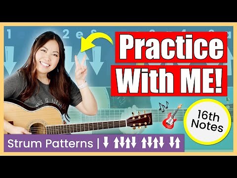Practice With Me! | Strumming Patterns - D UDUD UDUD DU | How to Practice Strumming | Daily Warm Up