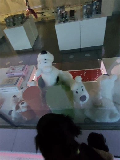 Milou and Romeo, 6 a.m. in Louvain-la-Neuve, Hergé Museum, May 10, 2026, Belgium, by #habarisalam...