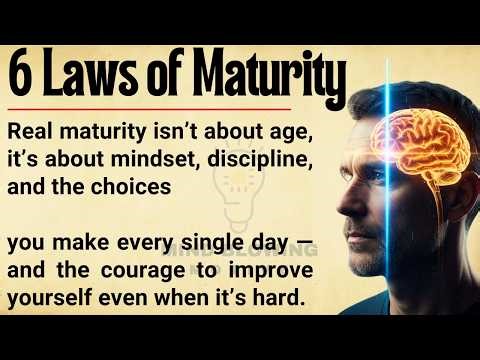 The Real Meaning of Maturity 🔥|| 6 Life Changing Laws You Must Learn Early || Graded Reader ✅️