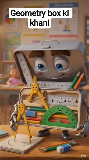 Geometry Box Ke Heroes Ka Introduction 💥 | Funny Object Talking #shortsvideo #geometrybo #cartoon