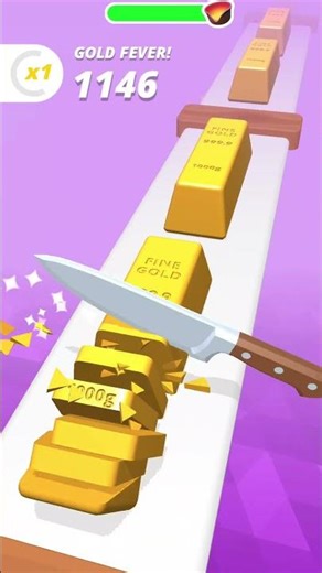 perfect slices Level 36 - gameplay walkthrough | slice cutting game | chop game #shorts #game