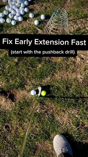 Fix Early Extension FAST — The Pushback Drill (Pure Contact)