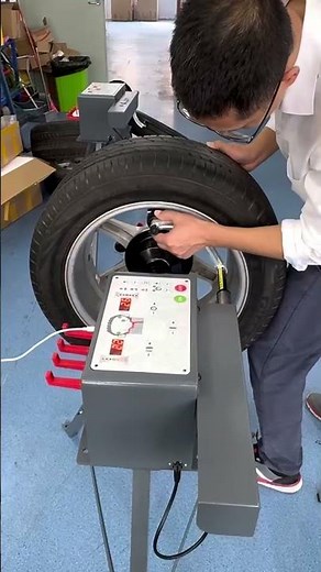 Portable Wheel Balancer Machine for Tire Balancing by RebarTech