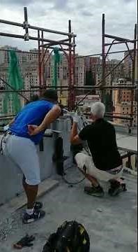 Stressing of Dywidag bars