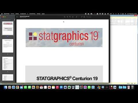 Breve introducción a Statgraphics 19