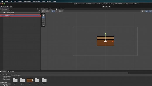 Unityの当たり判定の基礎。BoxCollider 2Dを地面につけてみよう