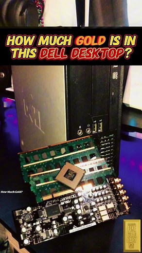 How much gold is in a Dell Desktop Computer? * Gold Recovery * #goldmining #coalminer #jewelry #silver #jewellery #handmade #diamond #diamonds #necklace #earrings #ring #emas #rings #bracelet #jewels #oro #jewelrydesigner #handmadejewelry #cryptanaki #gold #goldrecovery #nitricacid #ewaste #goldextraction #goldrecycle #goldrush #goldscrap #urbanmining #goldfever #golds #getgold #puregold #goldnugget