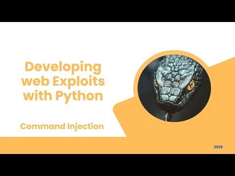 Web Penetration Testing with Python (Command Injection)