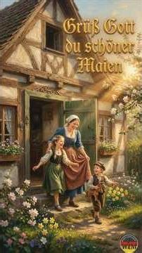 Grüß Gott du schöner Maien 🌸 Fröhliches Frühlingslied #Shorts