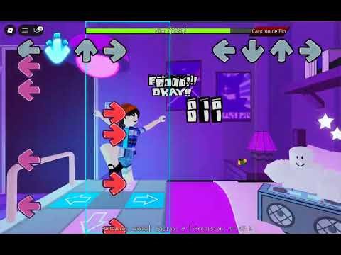 Juego basicaly fnf en roblox Parte 1