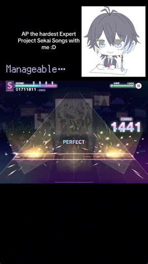 Calmly AP the hardest expert project sekai songs with me! #プロセカ