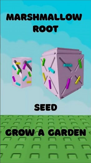 The Marshmallow Root Seed in Grow A Garden 🍃 | #roblox #growagarden