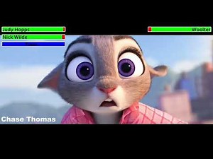 Zootopia (2016) Final Battle with healthbars (1/2)
