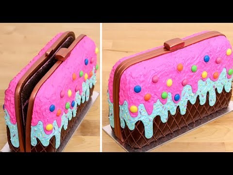 A Very Delicious Purse Cake - Yummy Cake Decorating Ideas by Cakes StepbyStep