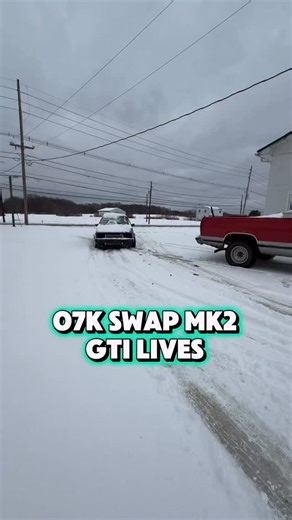 Brett | Mr. Grease on Instagram: "VW 07k Mk2 Gti hasn’t run in 6 months? Let’s immediately bang limiter for a solid minute 🫡 it’s almost like I’m durability testing an 07k, and so far it’s doing a heck of a job 😂 The Volkswagen 07k mk2 Gti will be back come spring time better than ever 🥰 #vw #07k #mk2gti #5cylinder #viral"