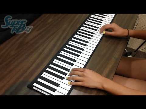 61-KEY FLEXIBLE ROLL-UP SOFTKEY MIDI KEYBOARD PIANO (Heart and Soul)