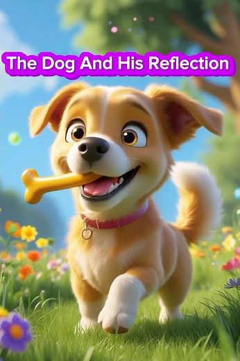 The Dog And His Reflection | Animated Short Film | Disney Cartoon Movie #shorts #animation