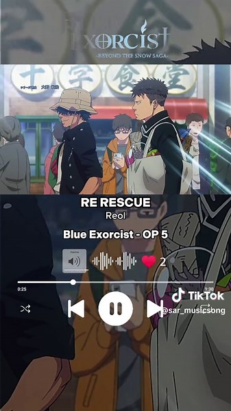 Blue Exorcist Opening 5 - RE RESCUE by Reol