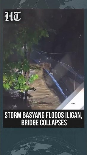 Storm Basyang Triggers Chaos in Philippines: Deadly Floods Swamp Iligan City, Bridges Collapse