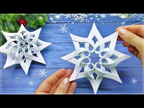 DIY Snowflake ❄️ Christmas Decorations