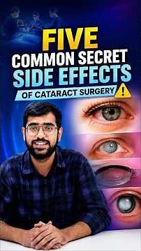 5 Hidden Side Effects of Cataract Surgery You Must Know