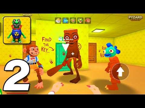 Yellow Maze: Hide & Seek - Gameplay Walkthrough Part 2 - Backrooms Meme Escape (Android, IOS)