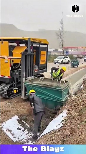How Are These Perfect Concrete Blocks Made So FAST?! #construction #satisfying