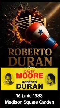 Roberto Durán vs Davey Moore