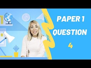 GCSE English Language - Paper 1 Question 4 Revision