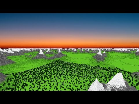 Achieving Infinite Render Distance in my game