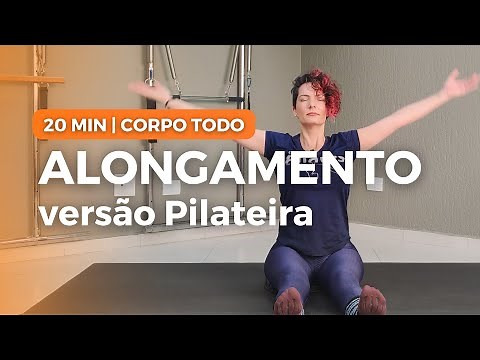 ALONGAMENTO PASSO A PASSO | Flexibilidade e Mobilidade para o corpo todo (25 MIN) #pilates