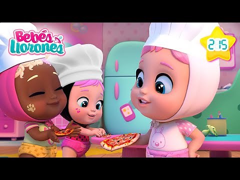 Hoy Hacemos Pizza 🍕 BEBÉS LLORONES 💕 Lágrimas Mágicas 💧 Capítulos DIBUJOS para NIÑOS