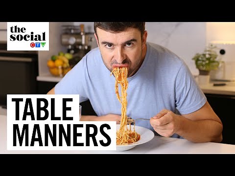 Bad table manners in relationships | The Social