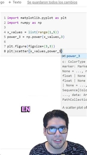 📊✨ ¿Quieres aprender a hacer una gráfica de puntos en Python?