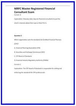 MRFC Master Registered Financial Consultant Exam 636x882