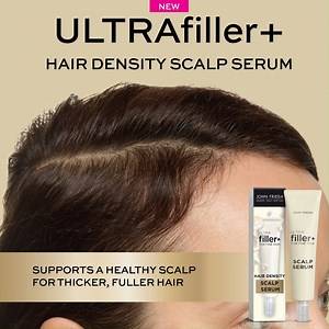 Get thicker, fuller hair with our ULTRAfiller collection, now including the Hair Density Scalp Serum to help promote healthier roots and create the optimal environment for thicker, denser hair. Powered by biotin, peptides, and caffeine and made with Rosemary essence. | John Frieda US