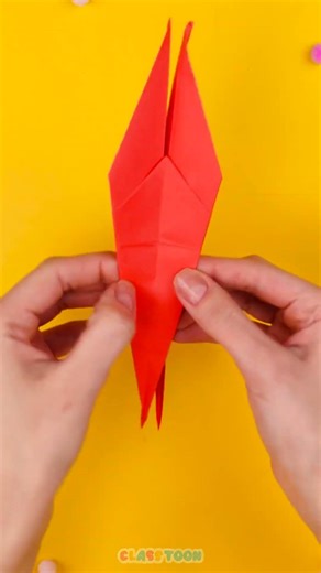 Origami Bird Dance Party! 🎉✈️ #diy #origami