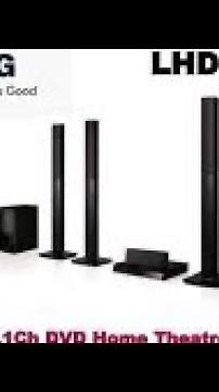 LG LHD657 Powerful Sound 1,000W, 5.1CH Surround System hometheater