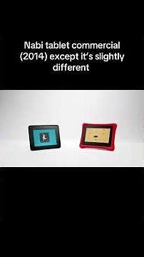 Nabi tablet commercial (2014) except it’s slightly different. #kindle #nabi #2010sthrowback #fandub