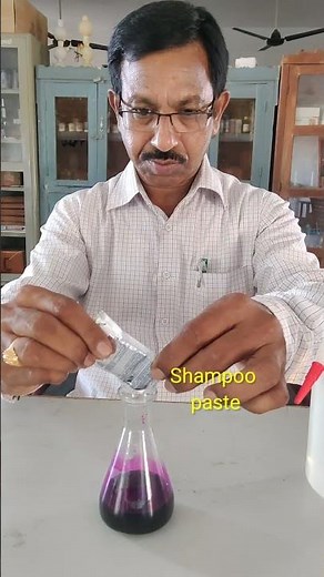 Elephant Tooth Paste Reaction #science #experiment #shortvideos