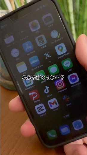 \\ ん…？？/iPhoneの画面が勝手に暗くなる問題