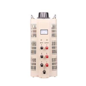 [Hot Item] Personalizado Tsgc2-3kVA 0-430V Voltaje Ajustable Trifásico 380V Contacto de Alta Potencia Variable Variac Regulación de Velocidad del Motor