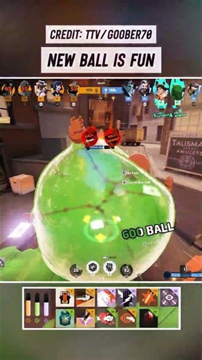 New Vis ball is fun 🟢👍 #deadlock #deadlockclips