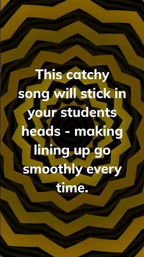 Teachers… You NEED This Lining Up Song! 👇✨
