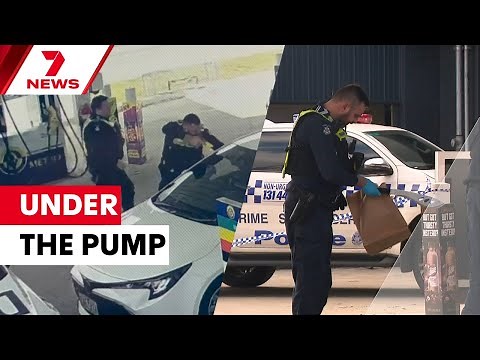 Armed suspects taken down at a Coburg servo | 7NEWS