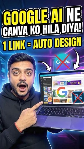 Google Launched a New AI That Can Replace Canva? Create Posters & Banners Instantly