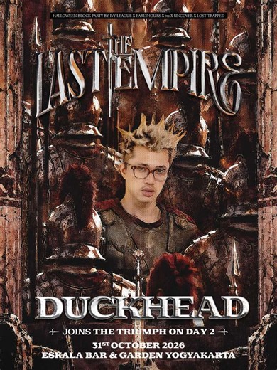 DUCKHEAD Baile Funk Live at The Last Empire — 31 October | Eskala Jogja