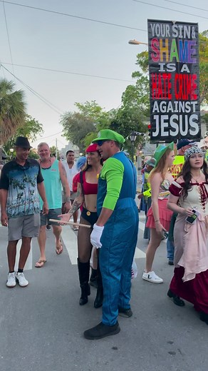 36K views · 138 reactions | Mario & Luigi at Fantasy Fest. What will you dress as? #fantasyfest #keywestlife #marioandluigi #cosplaylove #keywestfl #floridakeyslife #halloweencostumes | Key West Virtual Tours | Facebook