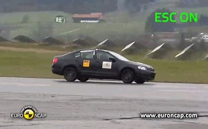 【Euro NCAP】斯柯达部分车型的ESC测试